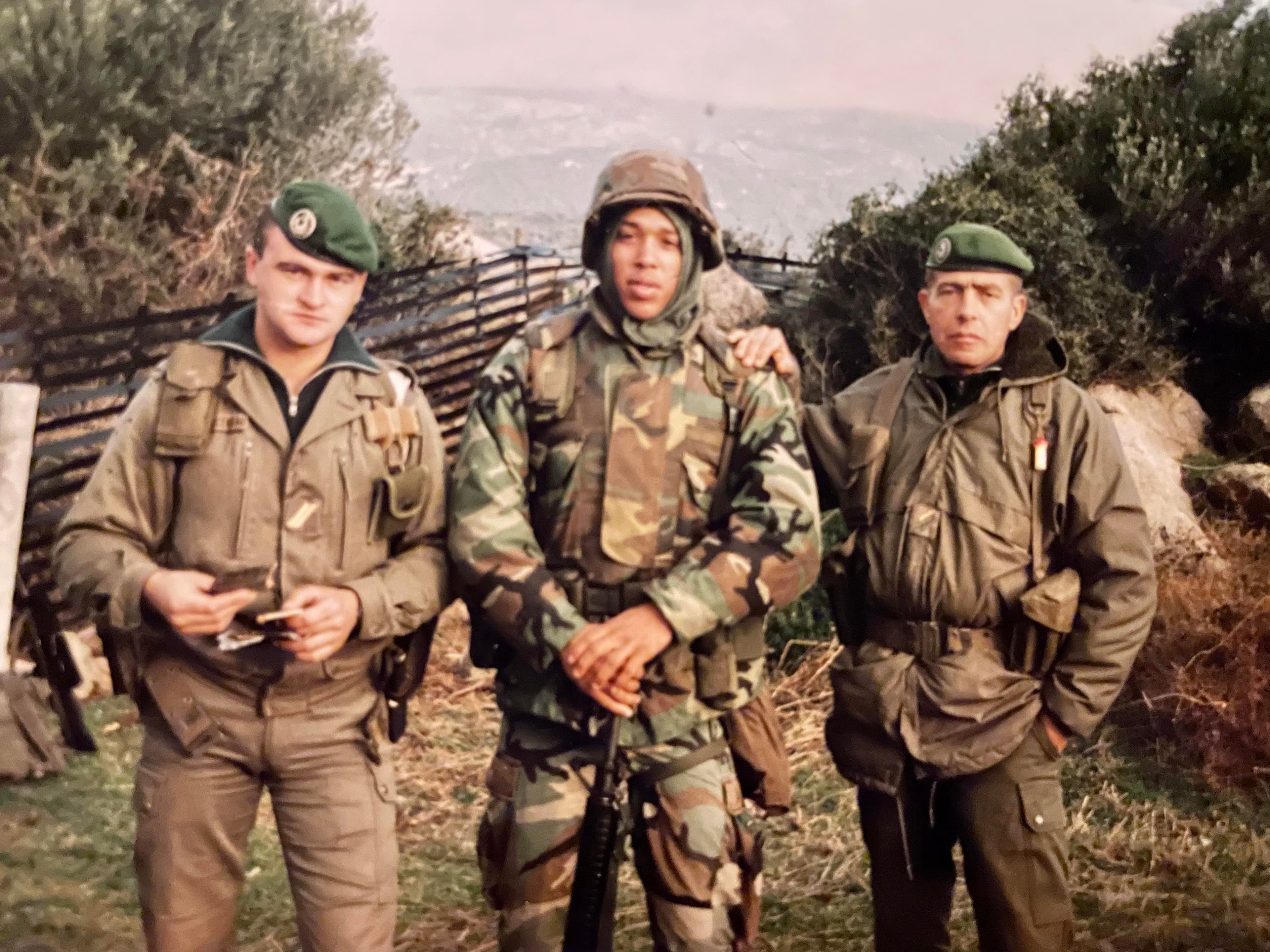 Aaron B. Kershaw during his service in the U.S. Marines